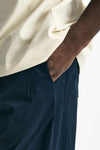 Bermuda in cotone stretch blu uomo Laneus - 4