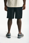 Bermuda in cotone stretch nero uomo Laneus - 3