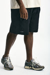 Bermuda in cotone stretch nero uomo Laneus - 4