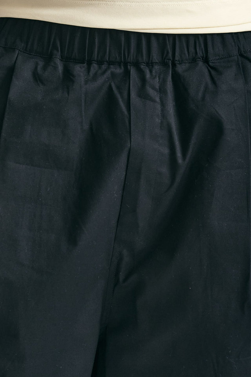 Bermuda in cotone stretch nero uomo Laneus - 5