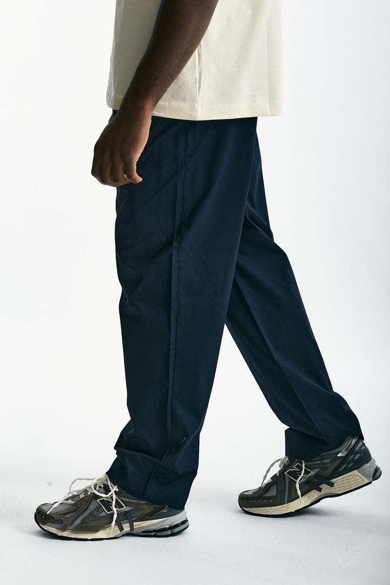 Pantalone in cotone stretch blu uomo Laneus - 3