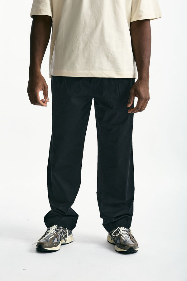 Pantalone in cotone stretch nero uomo Laneus