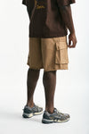 Bermuda in cotone cammello uomo Laneus - 3