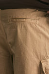 Bermuda in cotone cammello uomo Laneus - 7