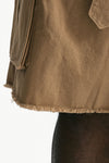 Bermuda in cotone cammello uomo Laneus - 8
