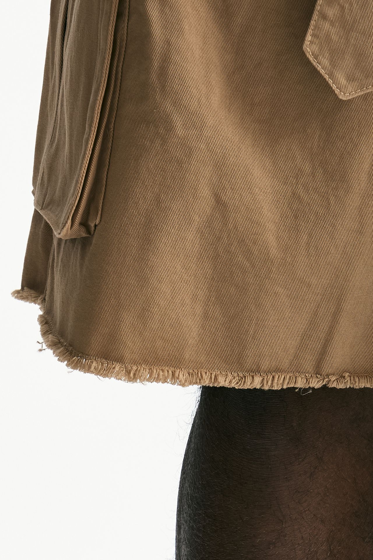 Bermuda in cotone cammello uomo Laneus - 8