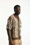 Maglia in cotone e poliestere fantasia uomo Laneus - 4