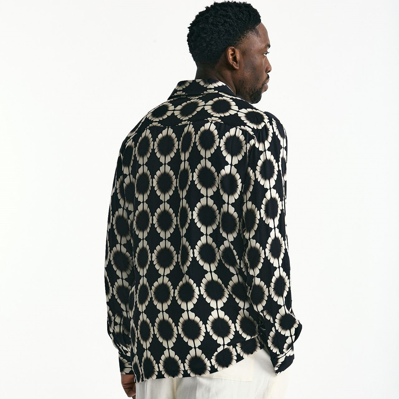 Camicia in viscosa fantasia uomo Laneus - 6