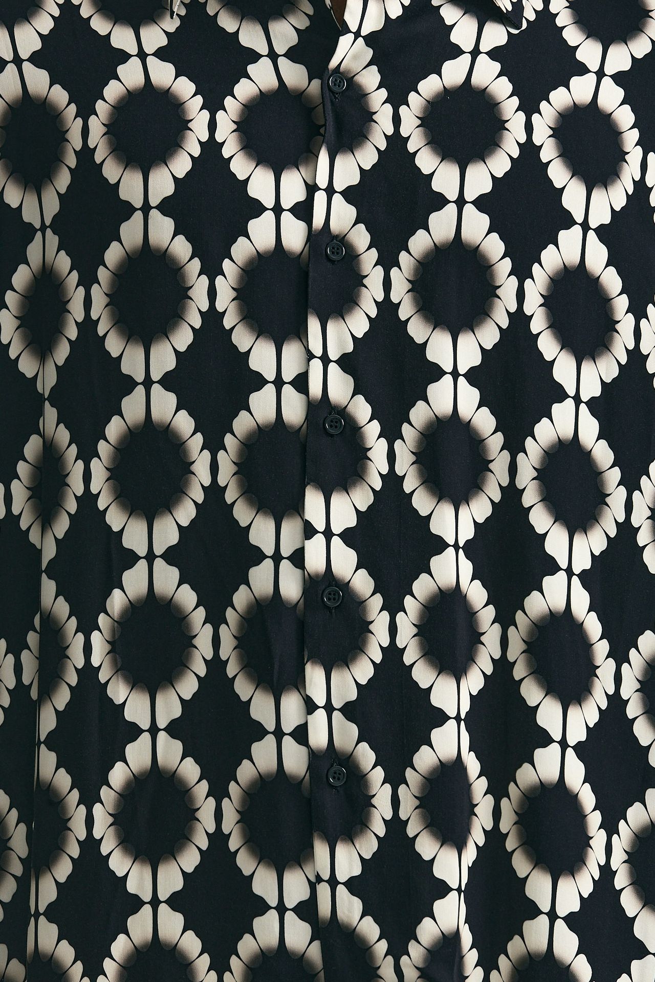 Camicia in viscosa fantasia uomo Laneus - 5