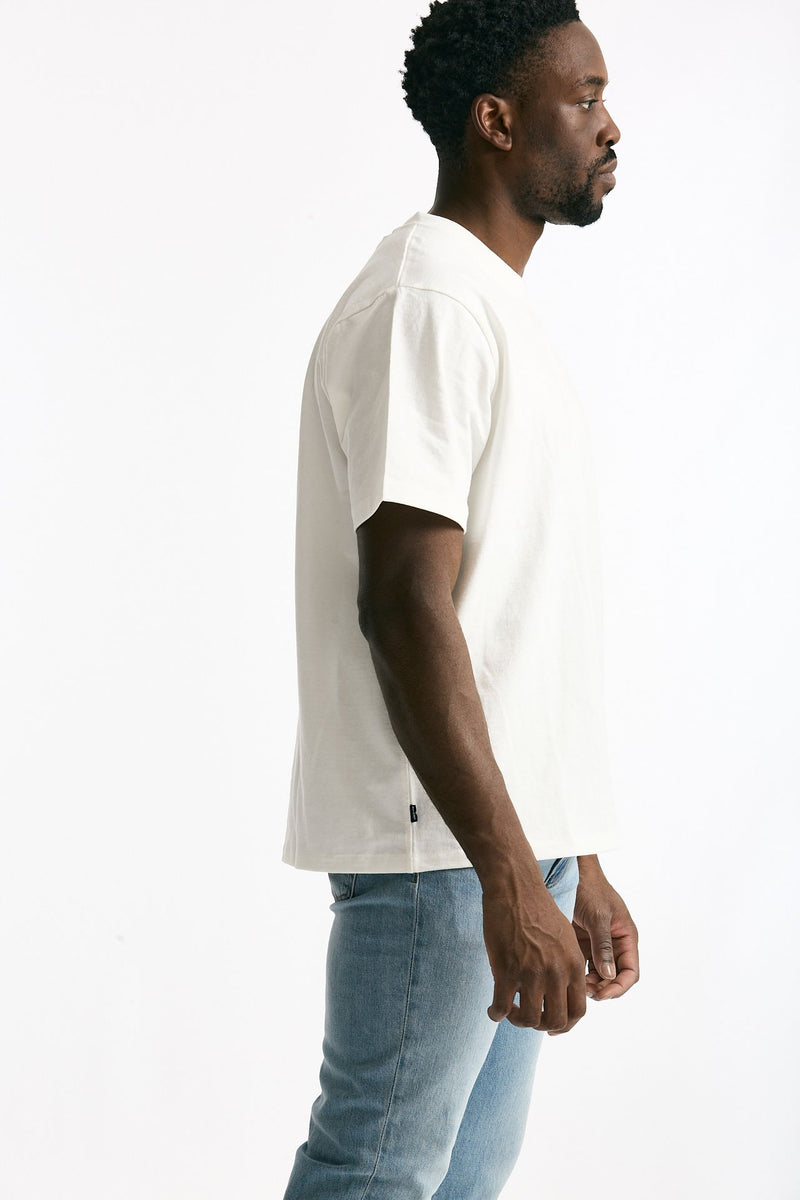 T-shirt BLUE TAB in cotone bianco uomo Levi's - 4