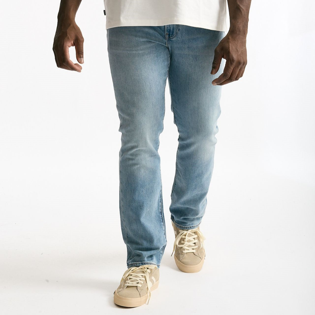 Jeans 511 in cotone stretch lavaggio chiaro uomo Levi's - 8