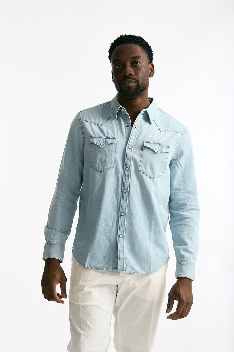 Camicia in denim lavaggio chiaro uomo Levi's - 2