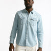 Camicia in denim lavaggio chiaro uomo Levi's - 6
