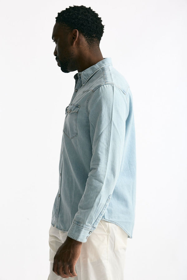 Camicia in denim lavaggio chiaro uomo Levi's