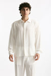 Camicia morbida bianco uomo Marsēm - 5