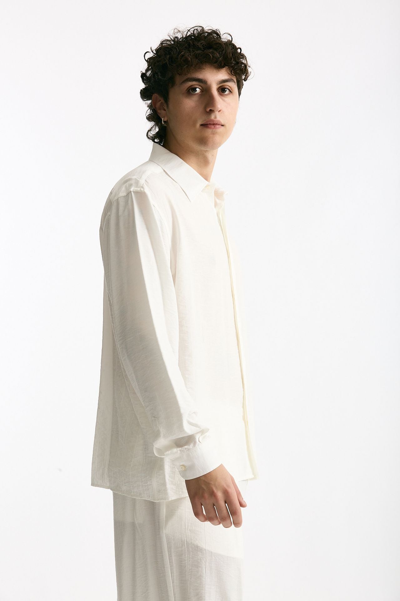 Camicia morbida bianco uomo Marsēm - 2