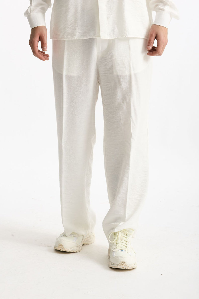 Pantalone viscosa e poliammide lavorato uomo Marsēm - 1