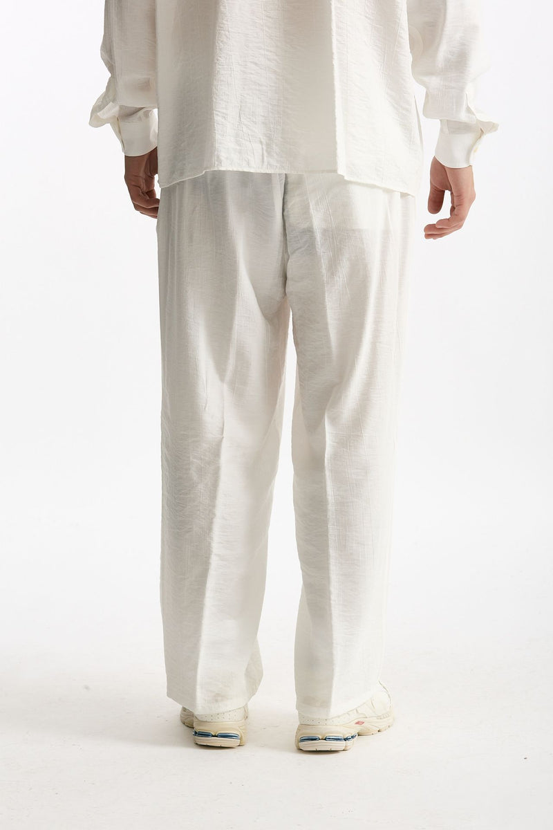 Pantalone viscosa e poliammide lavorato uomo Marsēm - 3