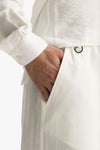 Pantalone viscosa e poliammide lavorato uomo Marsēm - 5
