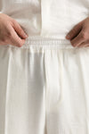 Pantalone viscosa e poliammide lavorato uomo Marsēm - 6