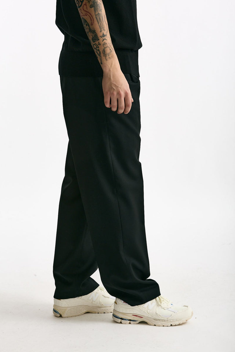 Pantalone gamba ampia nero uomo Marsēm - 2