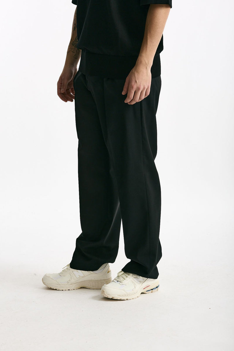 Pantalone gamba ampia nero uomo Marsēm - 4