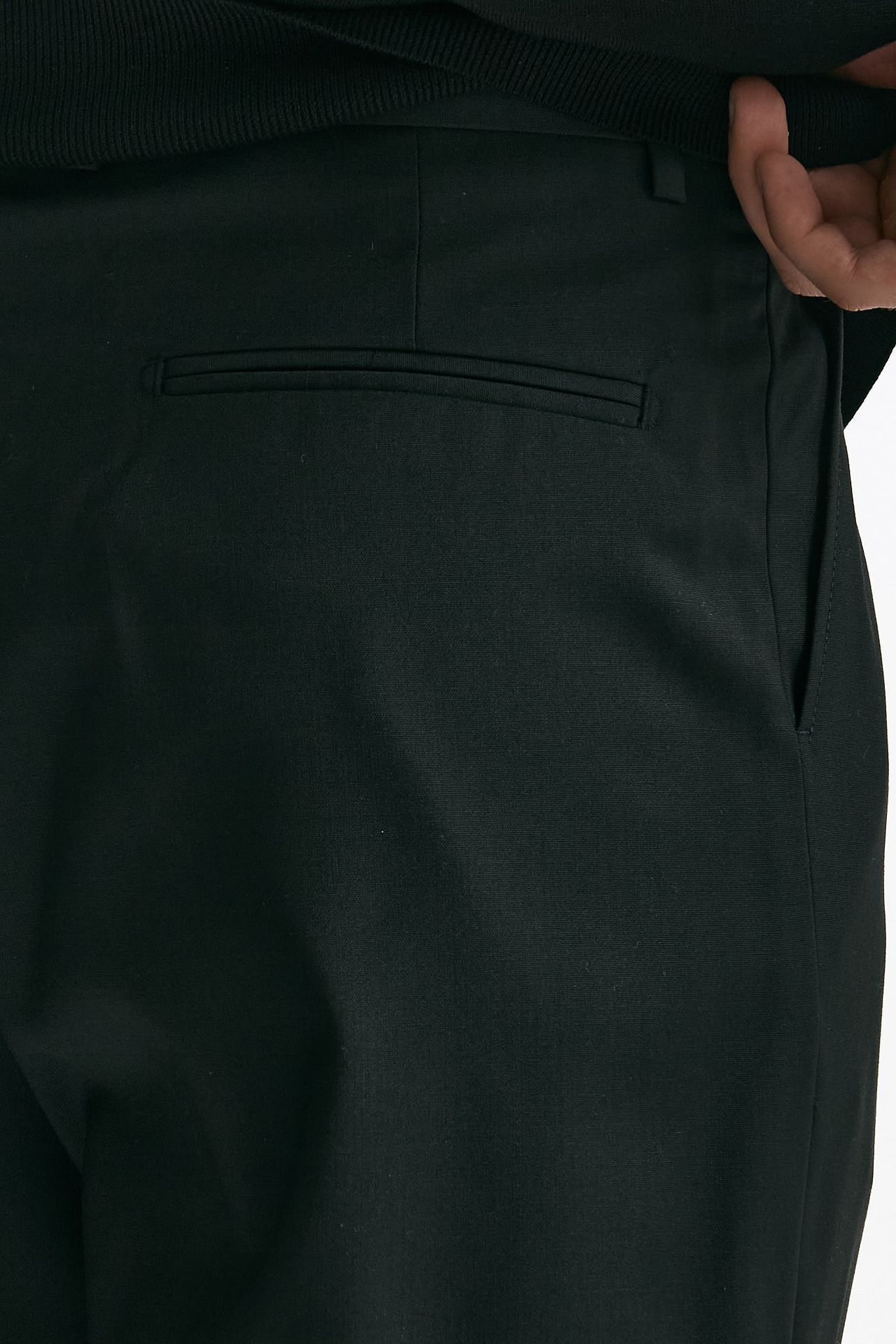 Pantalone gamba ampia nero uomo Marsēm - 7