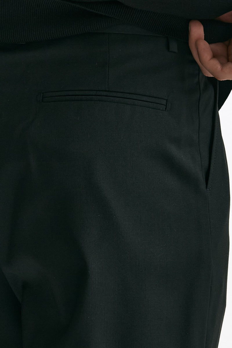 Pantalone gamba ampia nero uomo Marsēm - 7