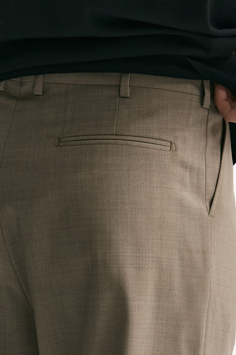Pantalone gamba ampia beige uomo Marsēm - 7