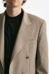 Giacca doppiopetto beige uomo Marsēm - 8