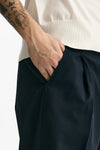 Pantalone gamba ampia blu uomo Marsēm - 5