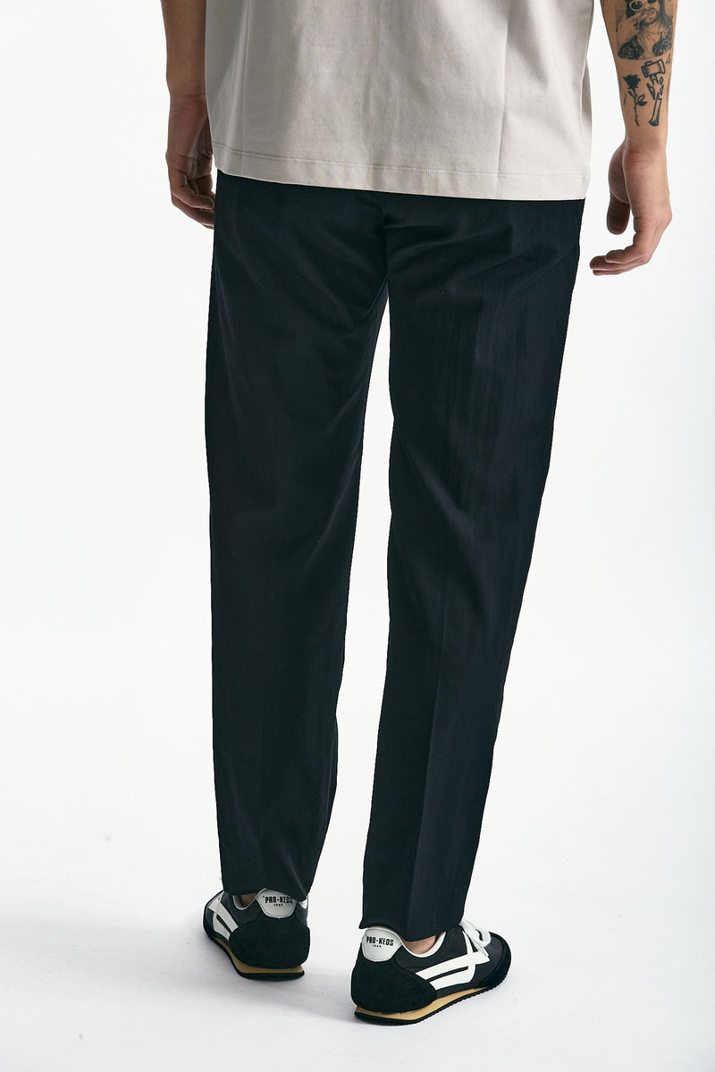 Pantalone FOLD 2 in misto cotone nero uomo Nine in the morning - 3