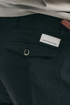 Pantalone FOLD 2 in misto cotone nero uomo Nine in the morning - 7