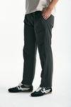 Pantalone FOLD 2 in misto cotone grigio/verde uomo Nine in the morning - 4