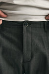 Pantalone FOLD 2 in lana stretch marrone/grigio uomo Nine in the morning - 6
