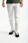 Pantalone GIOVE in cotone stretch bianco uomo Nine in the morning - 1
