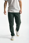Pantalone GIOVE in cotone stretch verde uomo Nine in the morning - 2