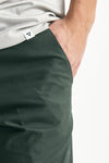 Pantalone GIOVE in cotone stretch verde uomo Nine in the morning - 5