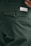 Pantalone GIOVE in cotone stretch verde uomo Nine in the morning - 7