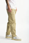 Pantalone GIOVE in cotone stretch beige uomo Nine in the morning - 1