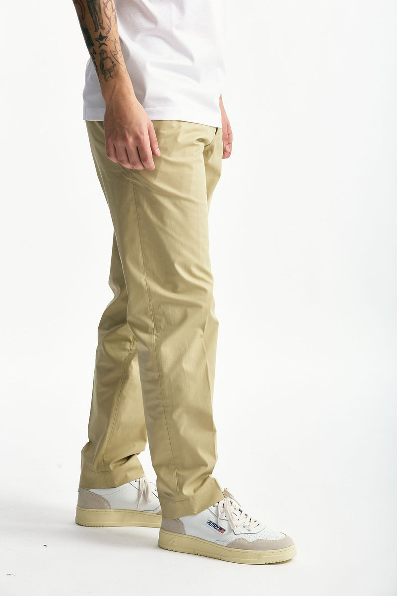 Pantalone GIOVE in cotone stretch beige uomo Nine in the morning - 1