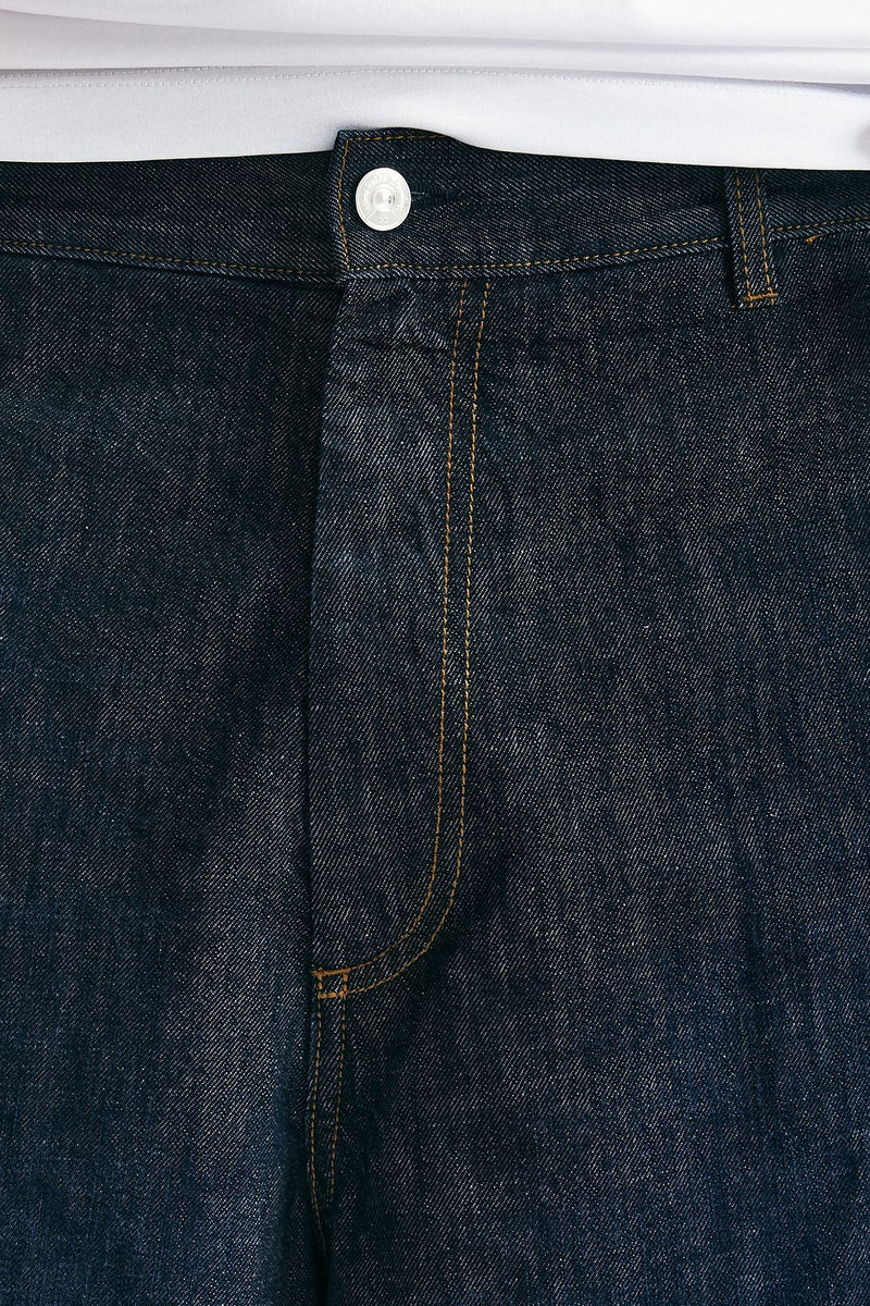 Bermuda in cotone fermo denim uomo Nine in the morning - 6