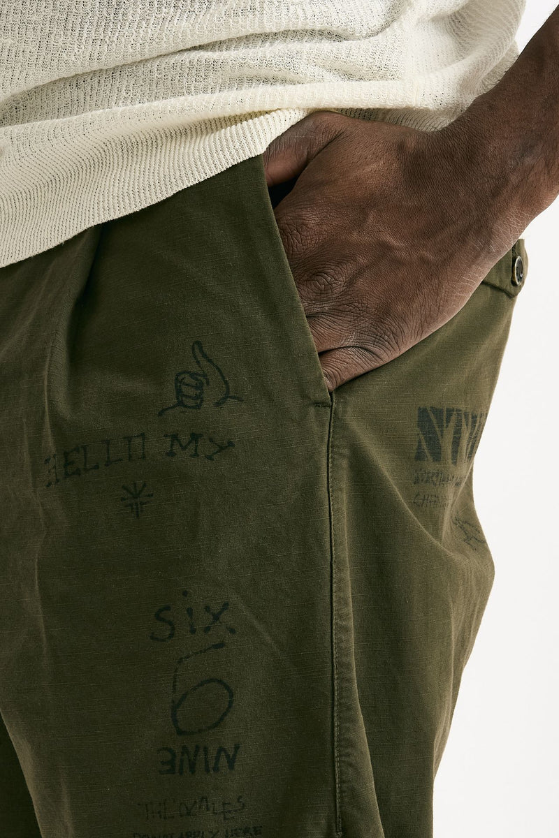 Pantalone GIULIO CARROT in cotone fermo uomo Nine in the morning - 7