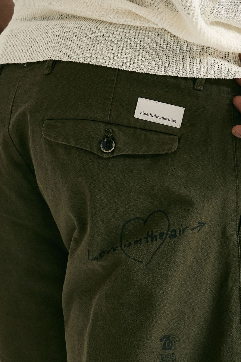 Pantalone GIULIO CARROT in cotone fermo uomo Nine in the morning - 9