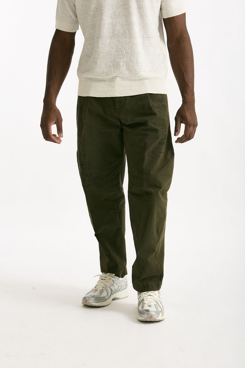 Pantalone GIULIO CARROT in cotone fermo uomo Nine in the morning - 1