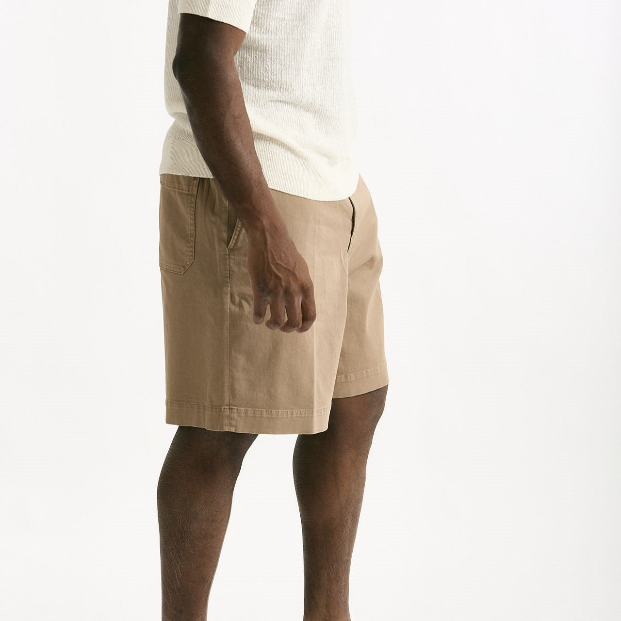 Bermuda in cotone fermo beige uomo Nine in the morning - 8