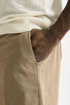 Bermuda in cotone fermo beige uomo Nine in the morning - 6