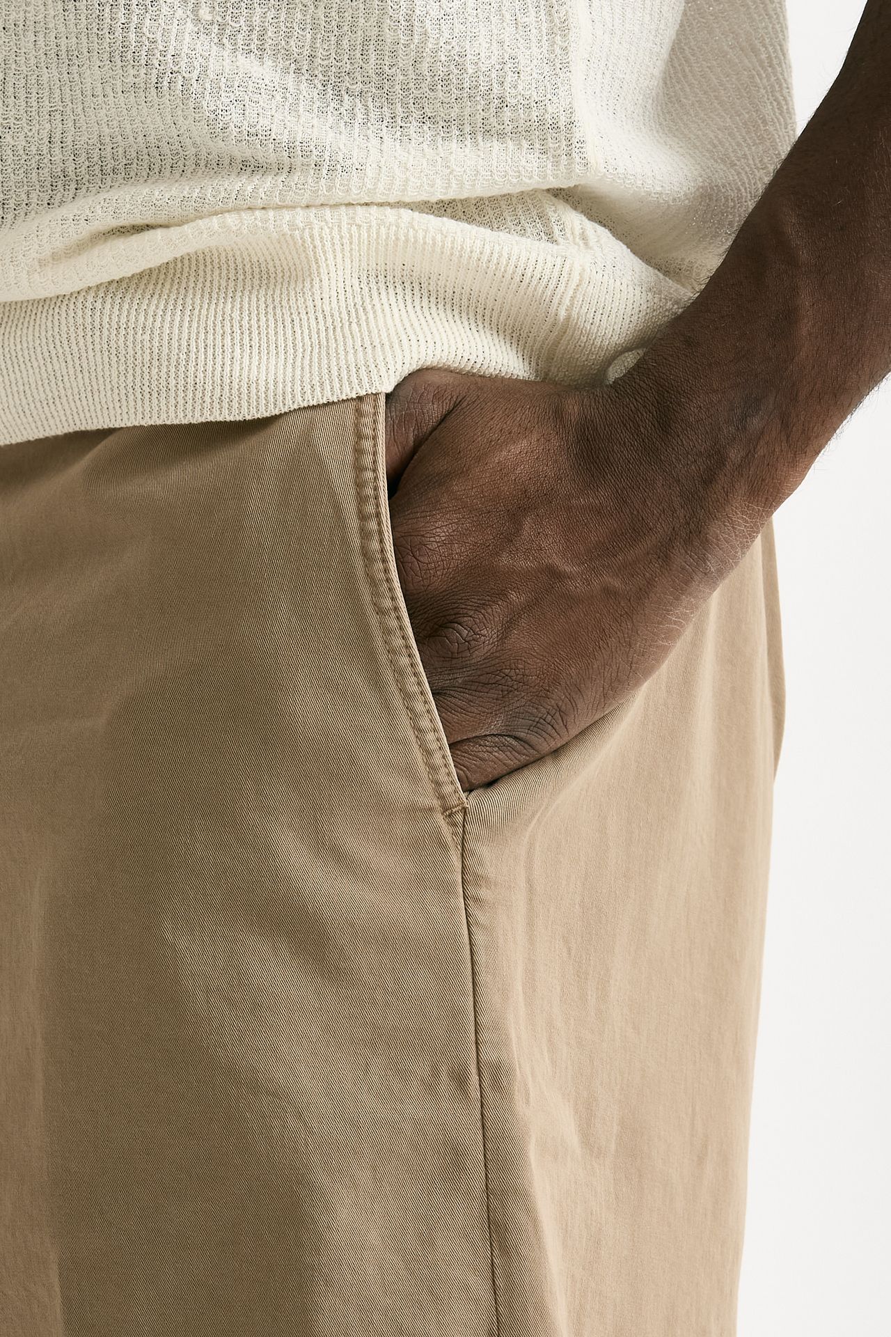 Bermuda in cotone fermo beige uomo Nine in the morning - 6