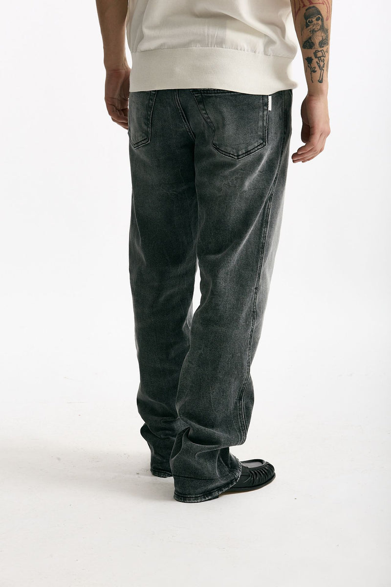 Jeans in cotone fermo grigio uomo Numeri - 3