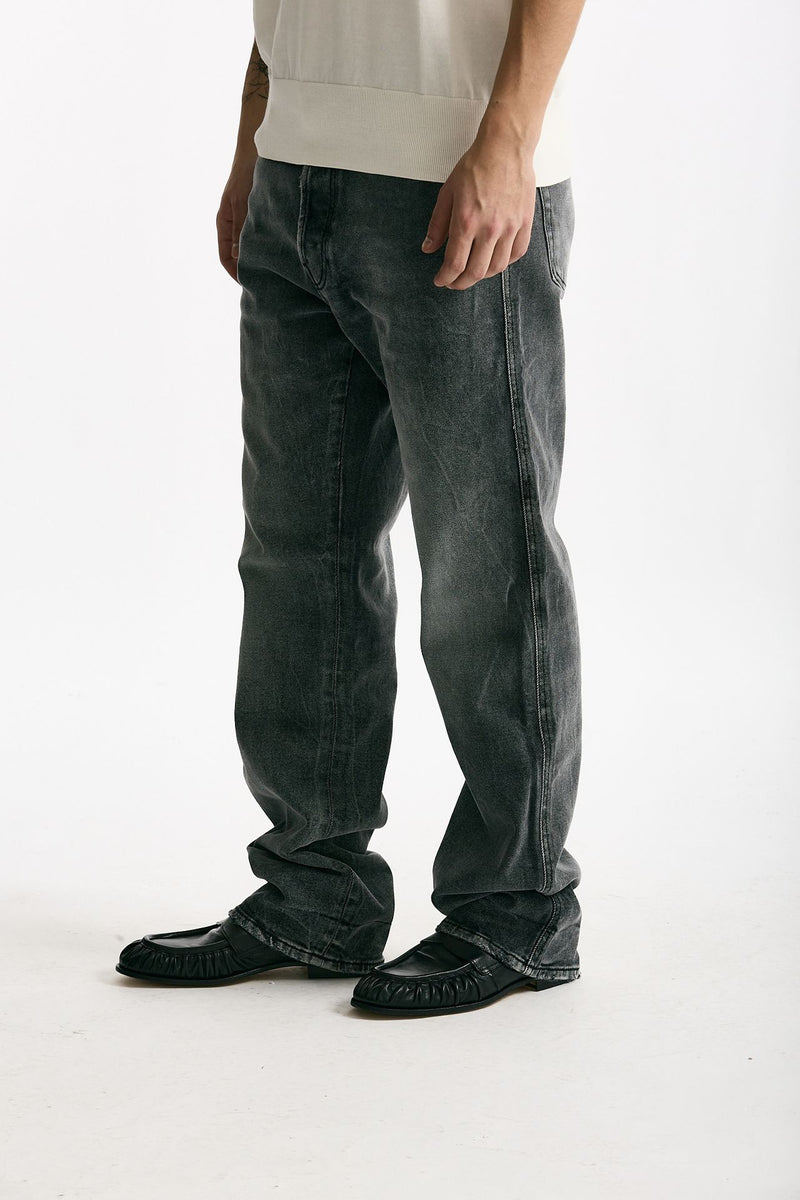 Jeans in cotone fermo grigio uomo Numeri - 4